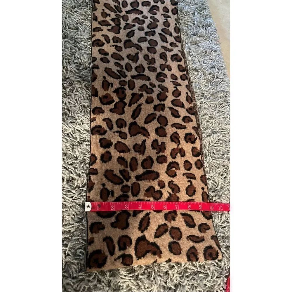 Portolano Leopard Infinity Scarf   - Picture 2 of 6